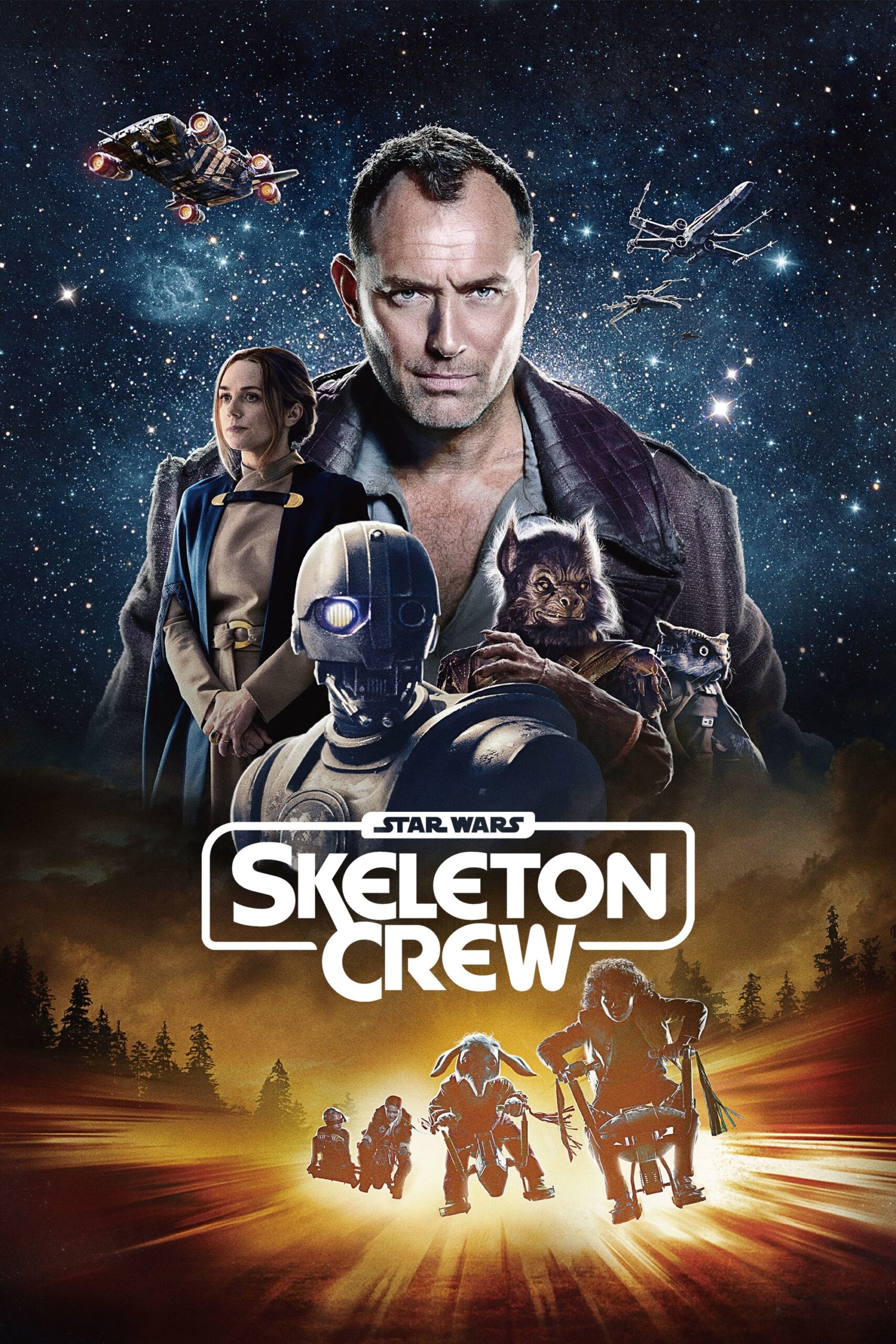 Star Wars: Skeleton Crew สตาร์ วอร์ส: ทีมซ่าตะลุยกาแล็กซี ซีซั่น 1 EP.1-4